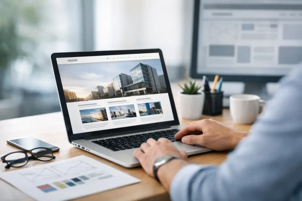 Como criar site institucional profissional