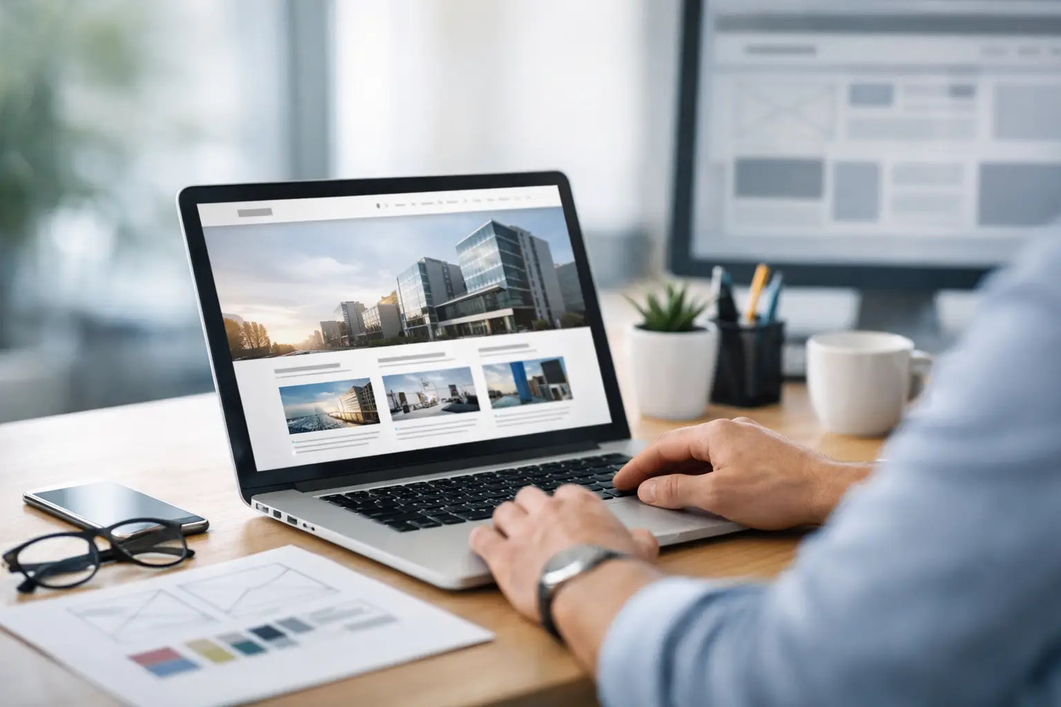 Como criar site institucional profissional