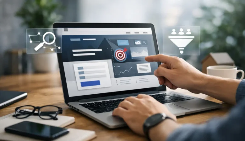 Como montar site para captação de clientes