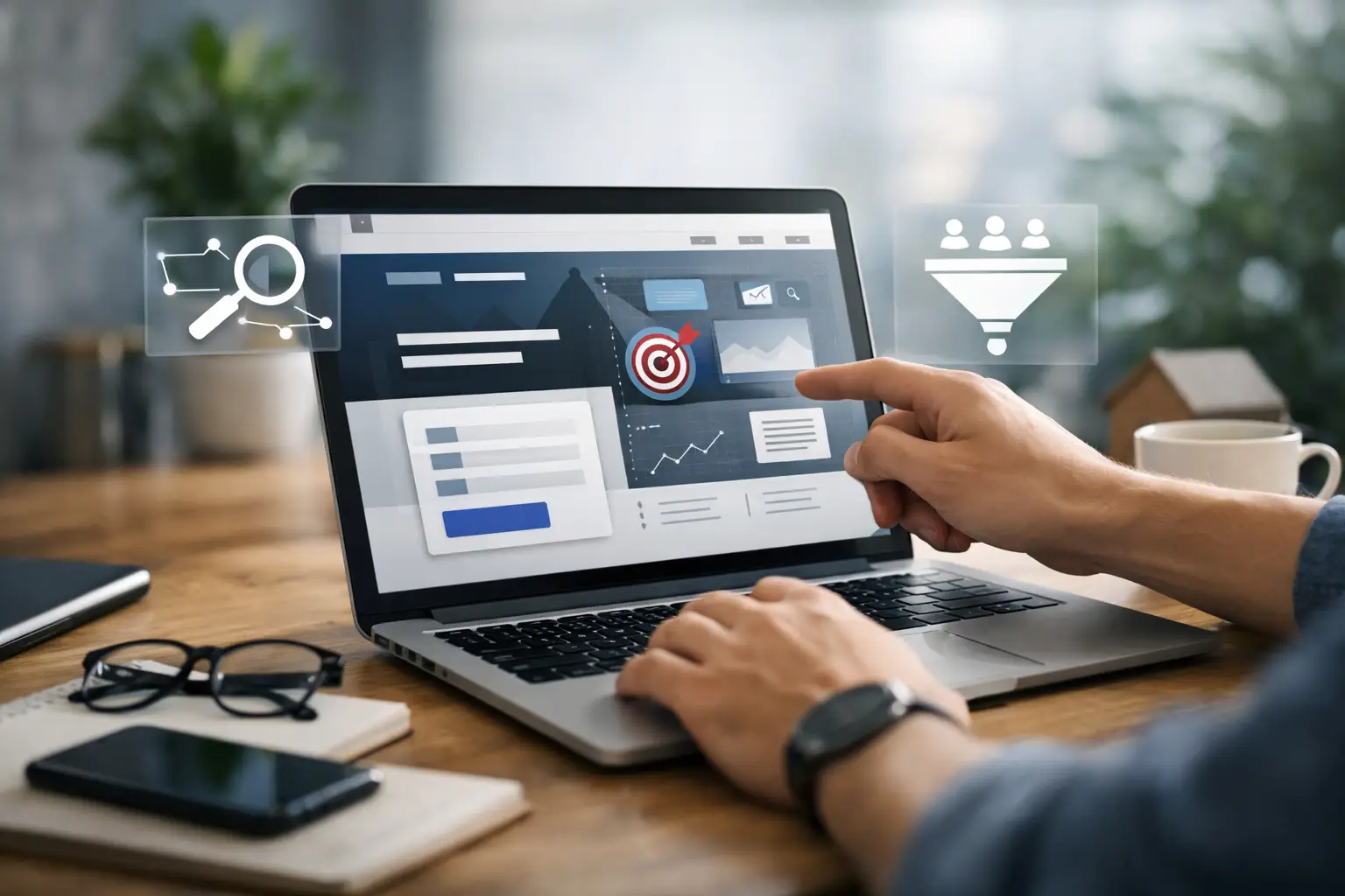 Como montar site para captação de clientes