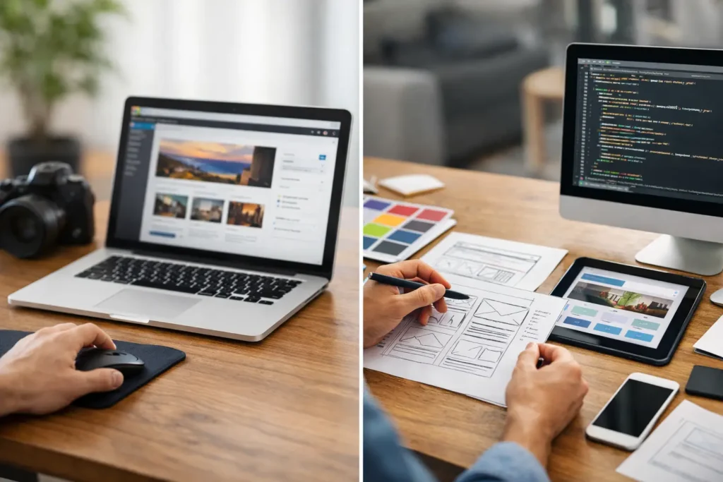 WordPress ou site sob medida: qual compensa?